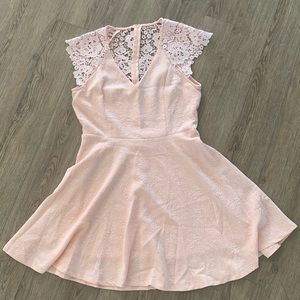 Blush pink dress